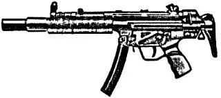 Пистолетпулемет MP5SD3 Пистолетпулемет скомпонован по схеме с расположением - фото 52