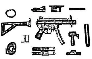MP5PDWс набором сменных элементов включая глушитель ЧехословакияЧехия - фото 54