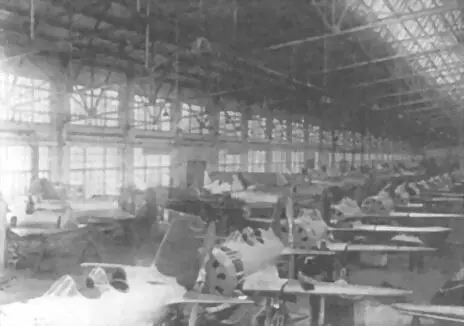 Сборка учебнотренировочных истребителей УТИ4 Bf109V1 28 мая 1935 г - фото 19