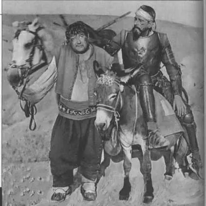 Дон Кихот 1957 Режиссер Г Козинцев Дон Кихот Н Черкасов Санчо Панса - фото 26