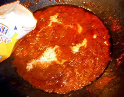 Вот и всё соус готов его можно отставить в сторону чуть подсолить по вкусу - фото 439