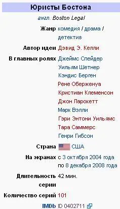 Юристы Бостона англ Boston Legal американский телесериало буднях - фото 2