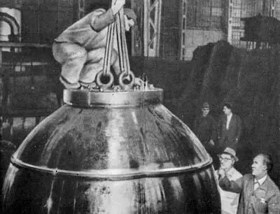 Гондола принимает законченный вид Итальянская батисфера похожа на батисферу - фото 9