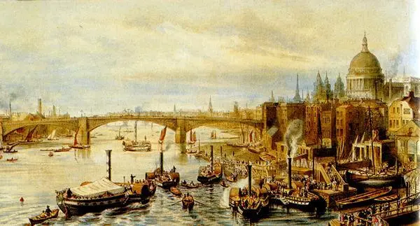 Колесные пароходы у моста Саутуорк Bridgeman Art Library Мост Саутуорк и - фото 6