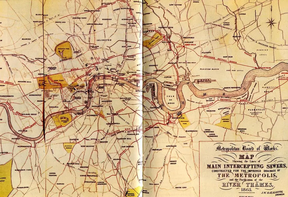 Карта канализационных труб Базалджетта Bridgeman Art Library - фото 10