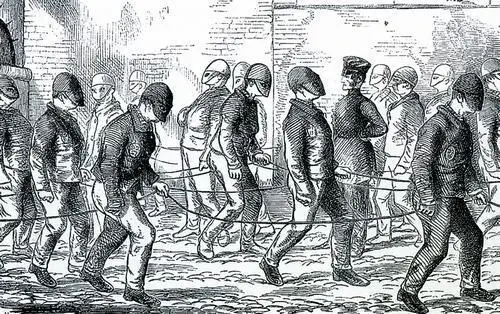 Прогулочный двор тюрьмы Пентонвилл Bridgeman Art Library Эти нелепые фигуры - фото 45