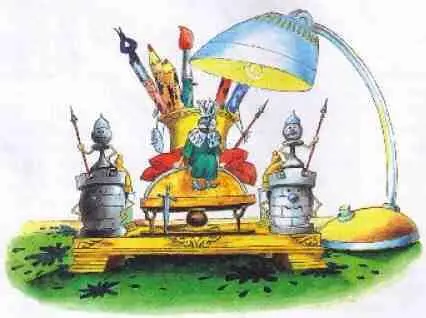 Комнаты королевы находились возле граненых чернильниц Ведь это были зеркала а - фото 24