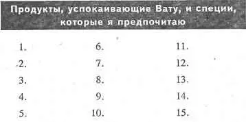 Первый прием пищи Второй прием пищи Третий прием пищи Чтобы не возбуждать Вату - фото 53