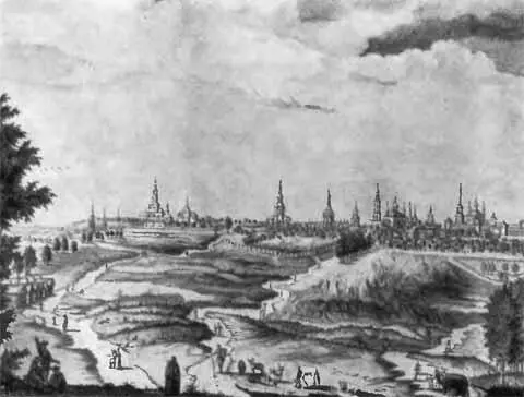 Вид Симбирска XVIII в Дом Гончаровых в Симбирске Николай Николаевич - фото 3