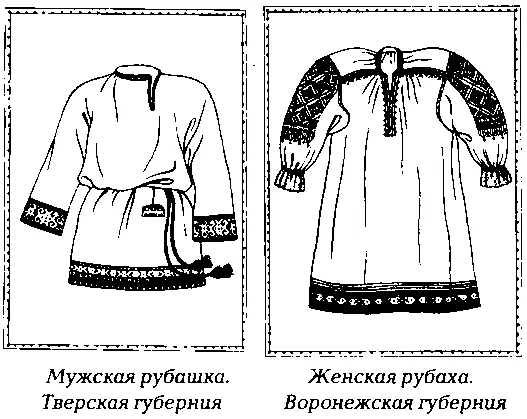 Первой одеждой новорожденного нередко была отцовская рубаха непосредственно с - фото 131