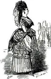Бертайлъ Мода 1874 г Нижняя юбка это первая станция на пути к раю до - фото 81