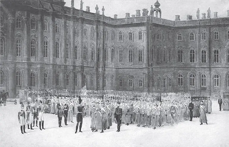 Николай I перед строем Лгв Саперного батальона 14 декабря 1825 г Худ ВН - фото 48