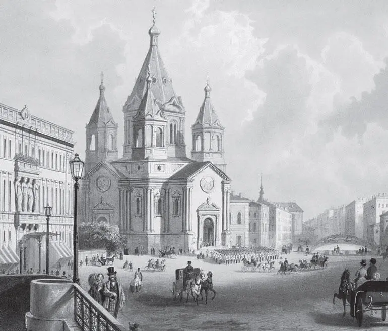 Благовещенская церковь Худ ВС Садовников 1850е гг В 1849 году вместо - фото 174