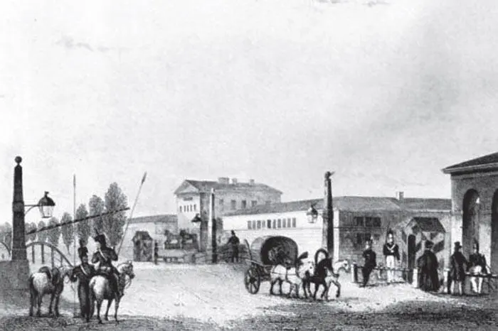 Московский въезд Гравюра Гоберта по рис АМ Горностаева 1834 г Еще более - фото 241