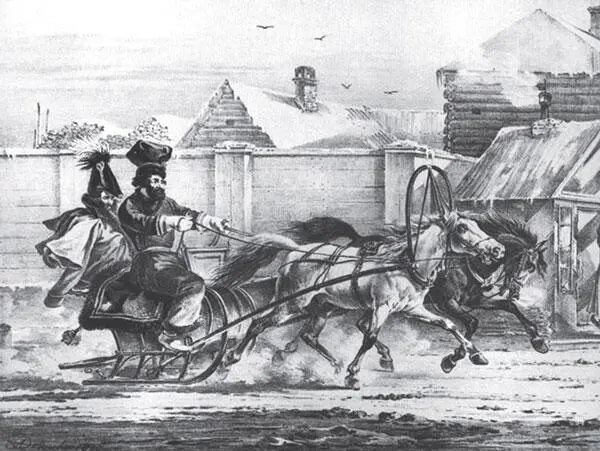 У городской заставы Рис ООрловского 1820е гг ИА Балашов Худ Раев - фото 316