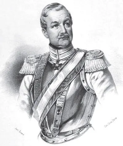 РЕ Гринвальд Литогафия из полкового альбома 1851 г Большинство офицеров - фото 334