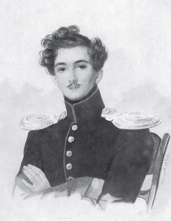 ПГ Демидов корнет Кавалергардского полка Худ ПФ Соколов 1830е гг - фото 418