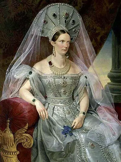 Императрица Александра Федоровна Худ А Ладюрнер 1830е гг Император - фото 471