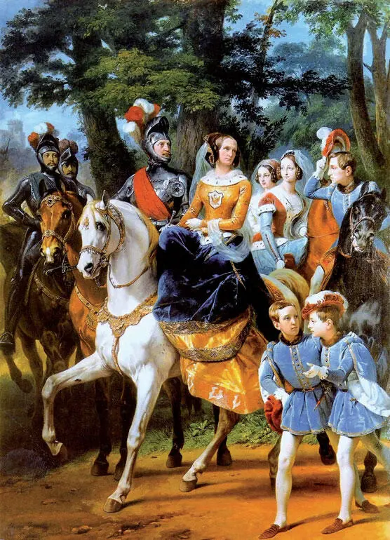Царскосельская карусель Худ О Верне 1843 г Наследник цесаревич Александр - фото 477