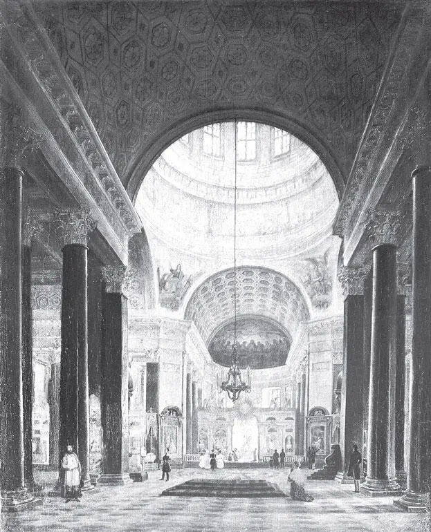 Казанский собор Внутренний вид 1830е годы В Казанском соборе хранится икона - фото 26