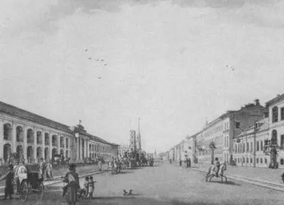 Невский проспект у Гостиного Двора Б Патерсен 17991801 гг Граф Пётр - фото 9