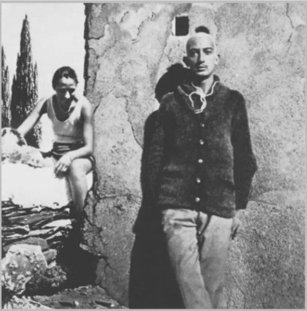 Дали с морским ежом на голове Фотография Луиса Бунюэля 1929 Кадры из - фото 13