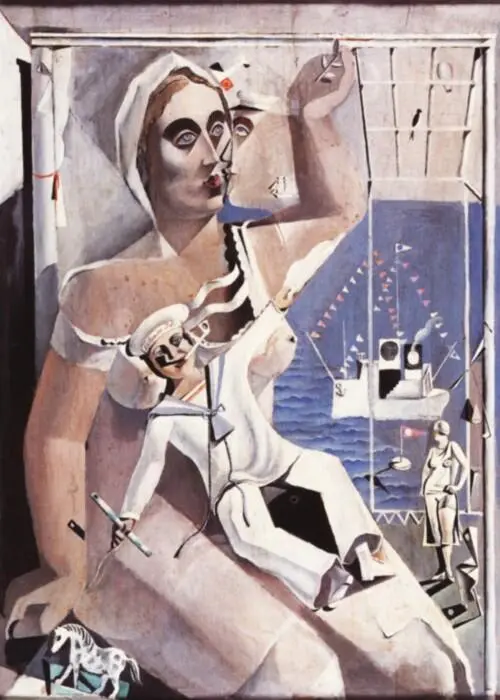 Венера и моряк 1925 Натюрморт Бутылка рома с сифоном 1924 Портрет - фото 56