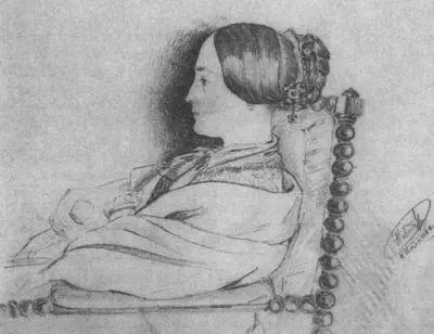 Наталья Николаевна Пушкина Рисунки Н П Ланского 1844 г Еще раз - фото 23