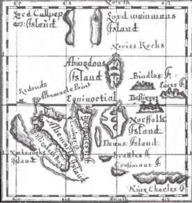Галапагосы на карте Э Коули 1684 г Веракрус и Сан Хуин де Улуа XVII в Ка - фото 8