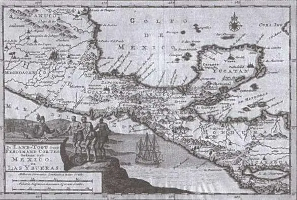 Центральная Америка на карте Ван дер Aа XVII в Штурм ПуэртоБельо 1668 г - фото 29