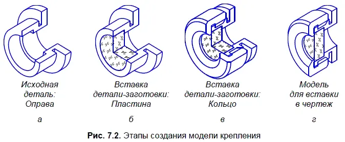 На следующем этапе необходимо выполнить трехмерную модель и ассоциативный - фото 277