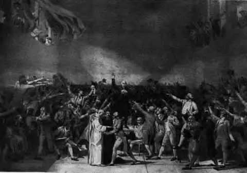 Клятва в зале для игры в мяч Рисунок 1791 Ле Пеллетье де СенФаржо - фото 25