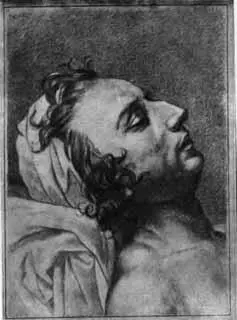 Убитый Ле Пеллетье Рисунок 1793 Убитый Ле Пеллетье Гравюра Тардье по - фото 27