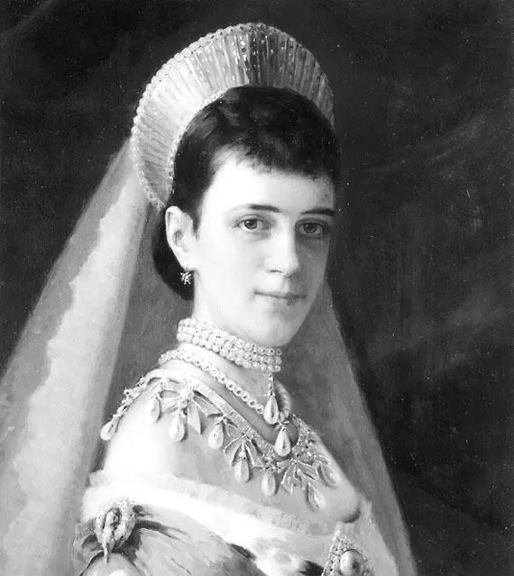 Великая княгиня Мария Федоровна С картины ЙН Крамского 1880е гг В 8 - фото 171