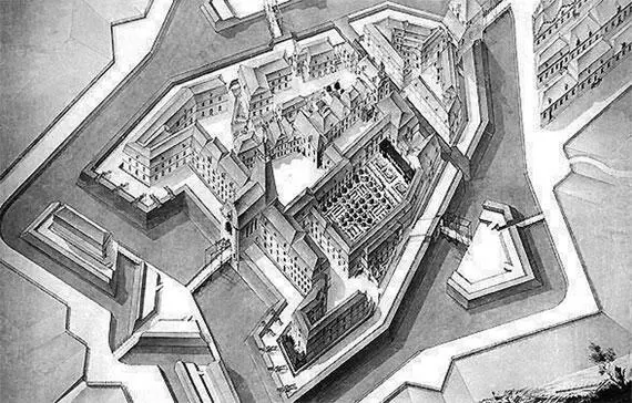 План крепости Ингербург Интересна в этой связи история городской части а - фото 180