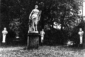 Собственный сад Скульптура Фото 1930х гг Вдоль берега протянулась одна из - фото 77