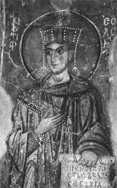Царь Соломон Фреска в Софийском соборе в Новгороде 11081109 гг Царь - фото 17