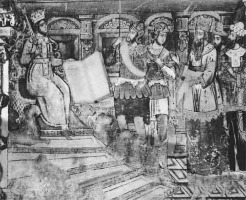 Царь Соломон Фреска в храме Воскресения в РомановеБорисоглебске 16791680 - фото 21