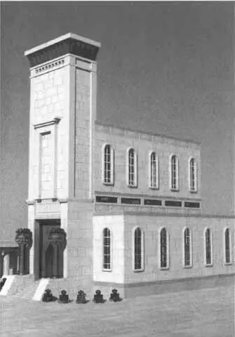 Первый Иерусалимский храм Реконструкция раввина М Маковера Медное море - фото 25