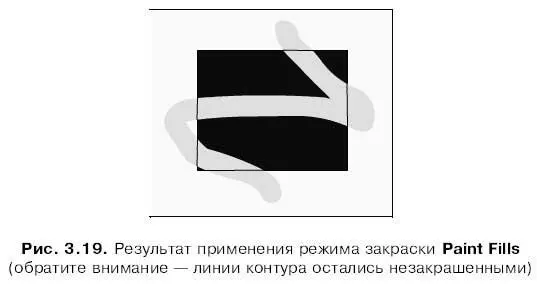 Paint Behind закрашиваются только пустые области линии и заливки не - фото 77