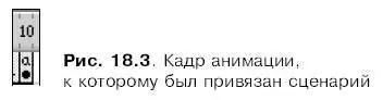 В этом примере мы поместили свой сценарий в тот же слой в котором находится - фото 364