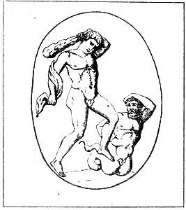 Рис 21 Геракл умертвляющий гигатна камея Долго стояли Девкалион с женой - фото 24