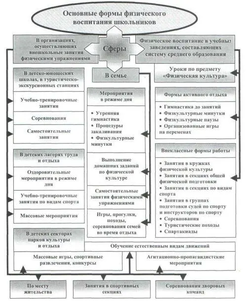 Рис 2 Формы физического воспитания школьников Рис 3 Периодизация - фото 2