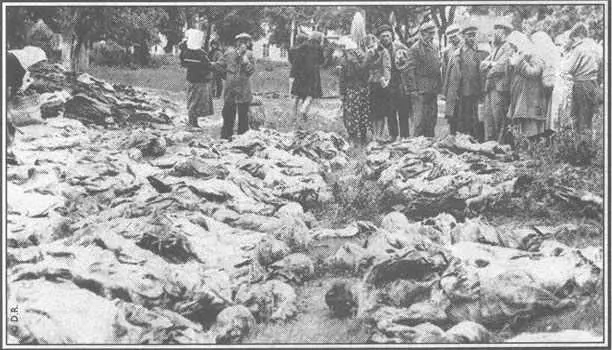 Украина Винница июнь 1943 г Обнаружены рвы с сотнями трупов жертв террора - фото 29
