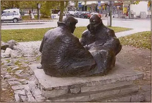 Памятник Финну Мальгрену Скульптор Э Дальберг 1980 г Остров - фото 57