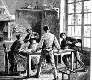 СенКвентин Франция 1849 год Слуги в панике полтергейст атакует дом - фото 79