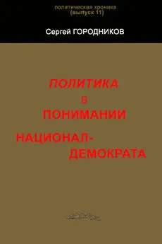 Сергей ГОРОДНИКОВ - ПОЛИТИКА В ПОНИМАНИИ НАЦИОНАЛ-ДЕМОКРАТА