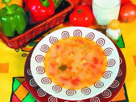 Продукты 150 г тыквы 2 клубня картофеля 1 болгарский перец 2 помидора 1 - фото 113