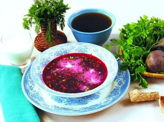 Продукты 2 свеклы среднего размера по 1 пучку зелени укропа петрушки и - фото 152