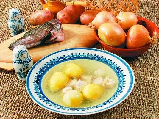 Продукты 200 г филе сома 200 г щуки 6 маленьких клубней картофеля 3 - фото 157